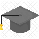 Sombrero de graduado  Icono