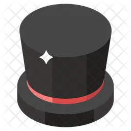 Sombrero de mago  Icono