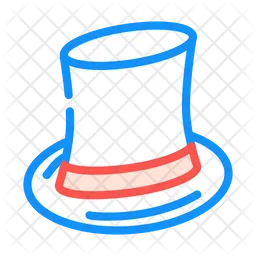 Sombrero de mago  Icono