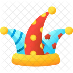 Sombrero de payaso  Icono