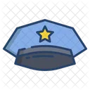 Sombrero de policia  Icono