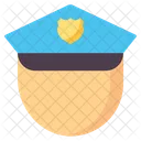 Sombrero de policia  Icono