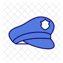 Sombrero de policia  Icono