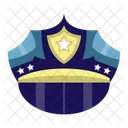 Sombrero de policia  Icono