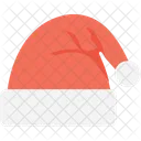 Santa Hat Claus Icono