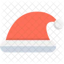 Santa Hat Claus Icono