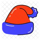 Gorro De Santa Gorro De Navidad Feliz Navidad Icon