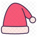 Santa Sombrero Navidad Icono