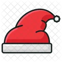 Santa Hat Hat Santa Claus Icono