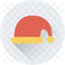 Santa Hat Claus Icono