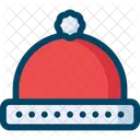 Sombrero De Santa Sombrero Navidad Icono