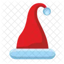 Santa Red Cap Icono