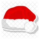 Hat Santa Santas Icono