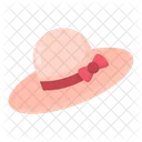 Sombrero de verano  Icono