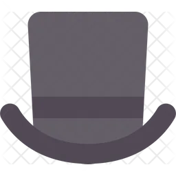 Sombrero elegante  Icono