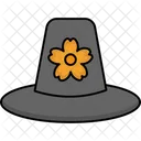 Sombrero elegante  Icono