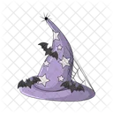 Sombrero Espeluznante Bruja Halloween Icon