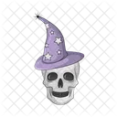 Sombrero Espeluznante Bruja Halloween Icono