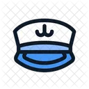 Sombrero de marinero  Icono