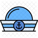 Sombrero de marinero  Icono