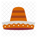 Mexican Hat Sombrero Icono