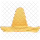 Sombrero mexicano  Icono