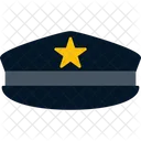 Sombrero Militar Armado Ejercito Icono