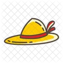 Sombrero De Mujer Sombrero De Viaje Sombrero Icono