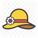 Sombrero para el sol  Icono