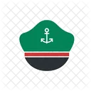 Sombrero De Patron Liderazgo Maritimo Sombreros Nauticos Icono