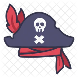 Sombrero pirata  Icon