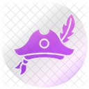 Sombrero pirata  Icono