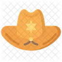 Sombrero de sheriff  Icono