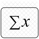 Somme Fonction Mathematiques Icône