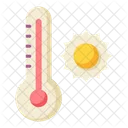 Sommertemperatur  Symbol