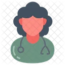 Somnologist Hygienist Doctor Icon
