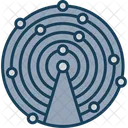 Sonar Radar Scan Icon