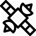 Sonda Espacial Satelite Antena Ícone