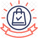 Sonderangebot Einkaufstasche Verkauf Symbol
