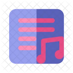 Song Lyric  Icon