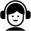 Sonido Auricular Personas Icono