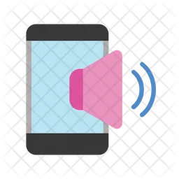 Sonido del teléfono inteligente  Icono