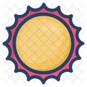 Sonne Weltraum Planet Icon