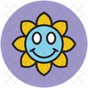 Sonne Cartoon Lacheln Icon