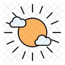 Sonne Reisen Nebelscheinwerfer Symbol