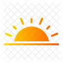 Sonnenaufgang  Symbol