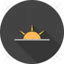 Sonnenaufgang  Symbol