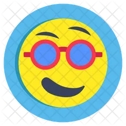 Sonnenbrille-Emoji  Symbol