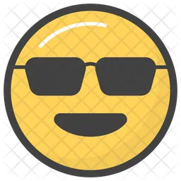 Sonnenbrille-Emoji Emoji Symbol