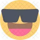 Sonnenbrille Lachen Lacheln Symbol